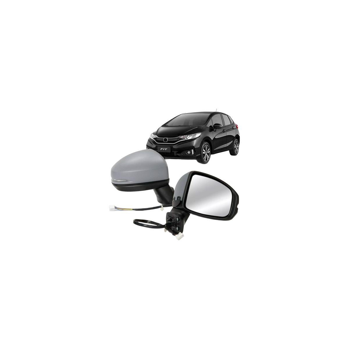 ESPELHO RETROVISOR ESQUERDO FIT 2014 A 2021 (RF31609)