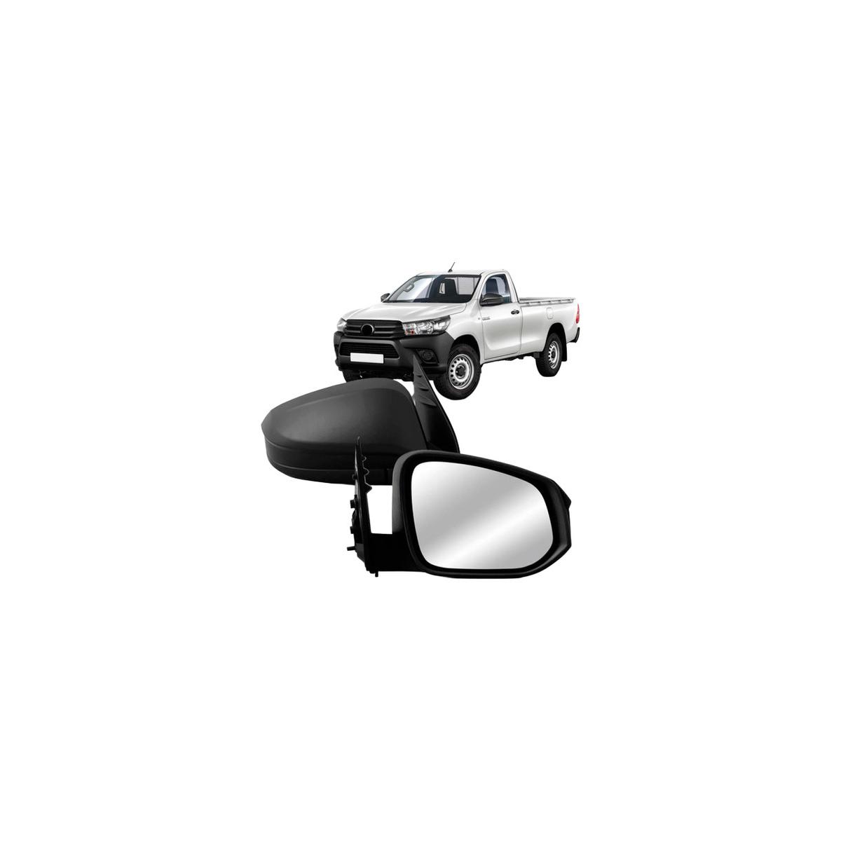 ESPELHO RETROVISOR ESQUERDO HILUX 2016 A 2024 (RF31631)