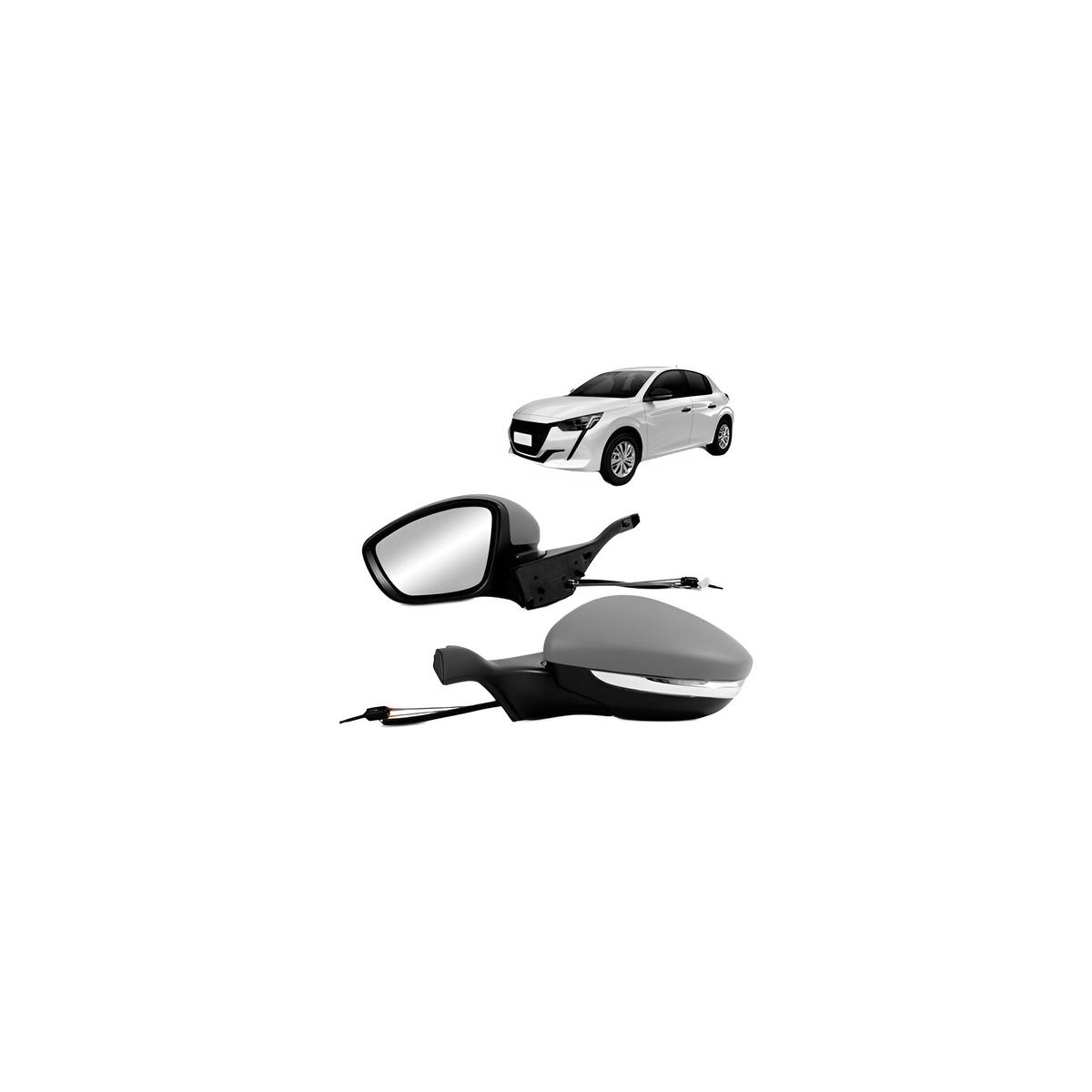 ESPELHO RETROVISOR DIREITO 208 2013 A 2020 (RF31640)