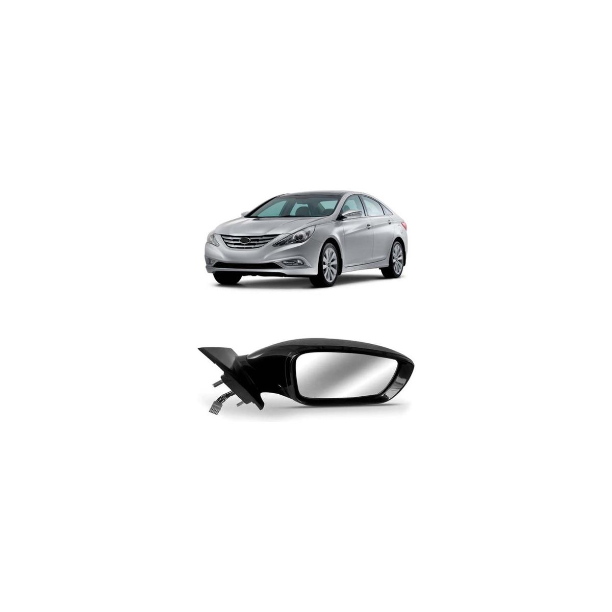 ESPELHO RETROVISOR ESQUERDO SONATA 2011 A 2014 (RF31649)