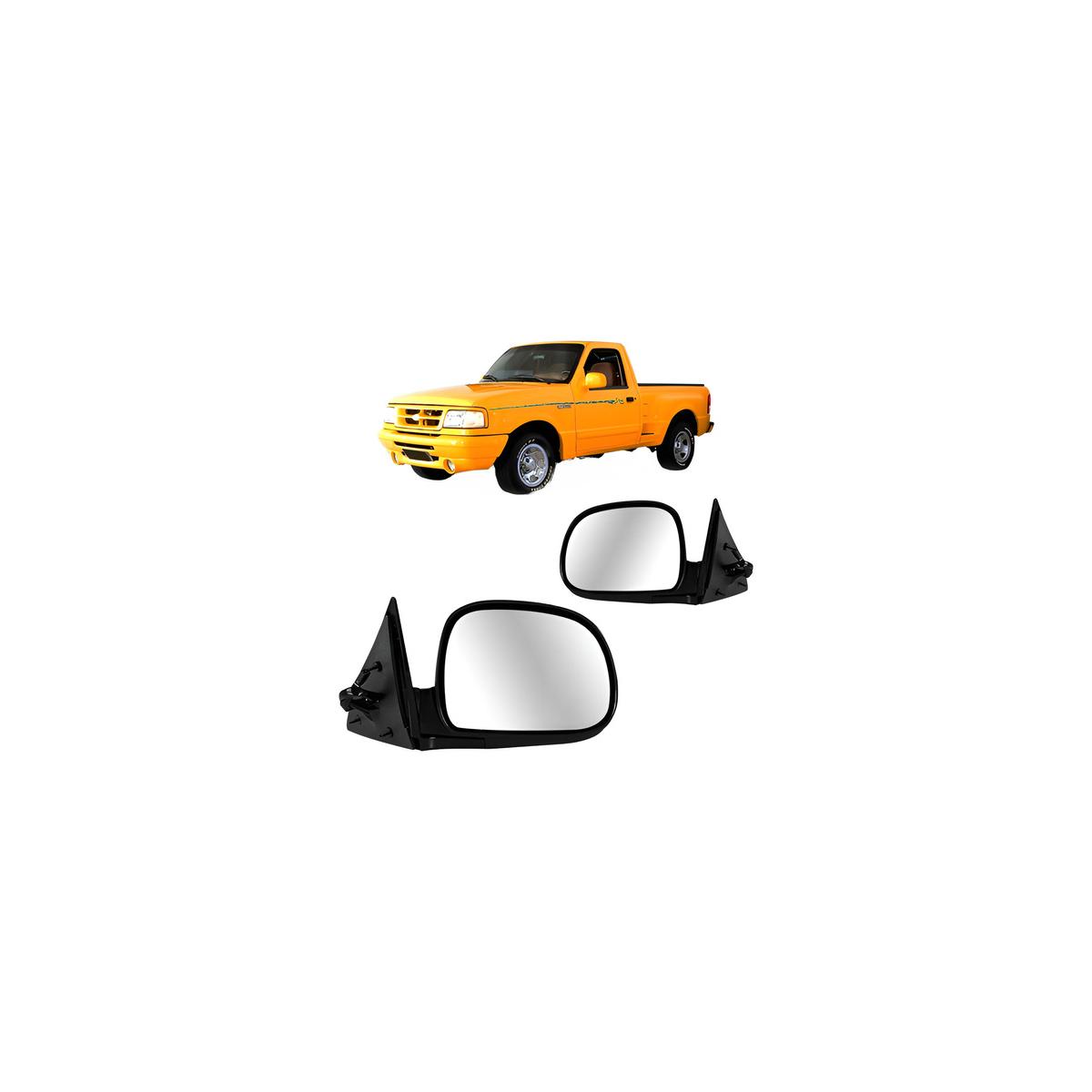 ESPELHO RETROVISOR DIREITO S10 1995 A 2000 (RFRX232)