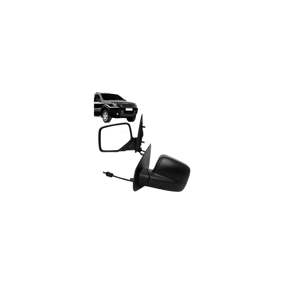 ESPELHO RETROVISOR DIREITO ECOSPORT 2003 A 2012 (RFRX348)