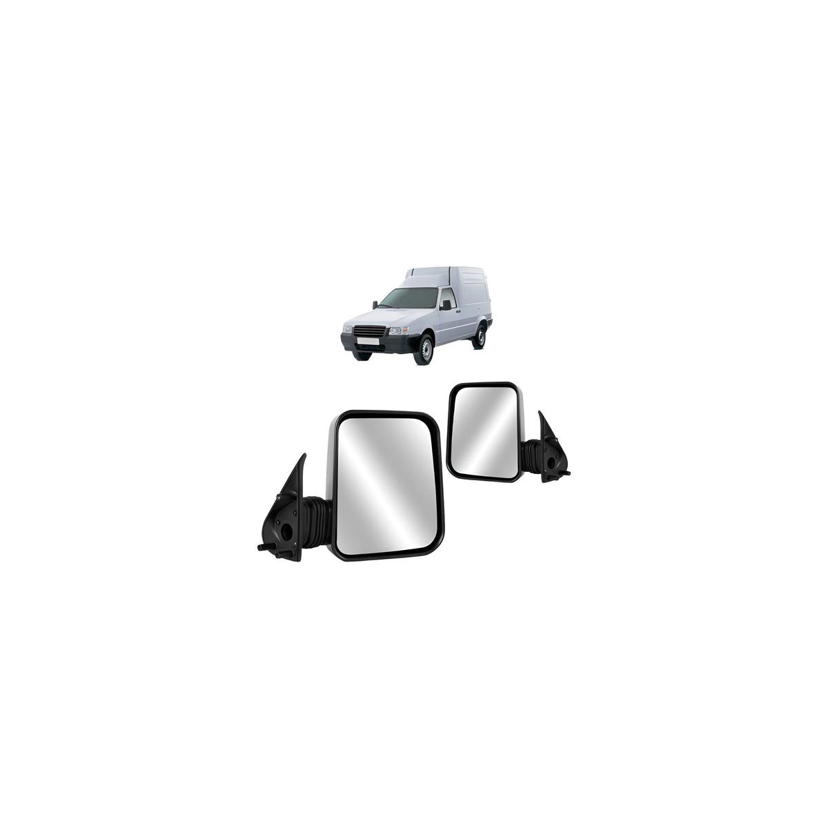 ESPELHO RETROVISOR ESQUERDO FIORINO 1997 A 2010 (RFRX405)