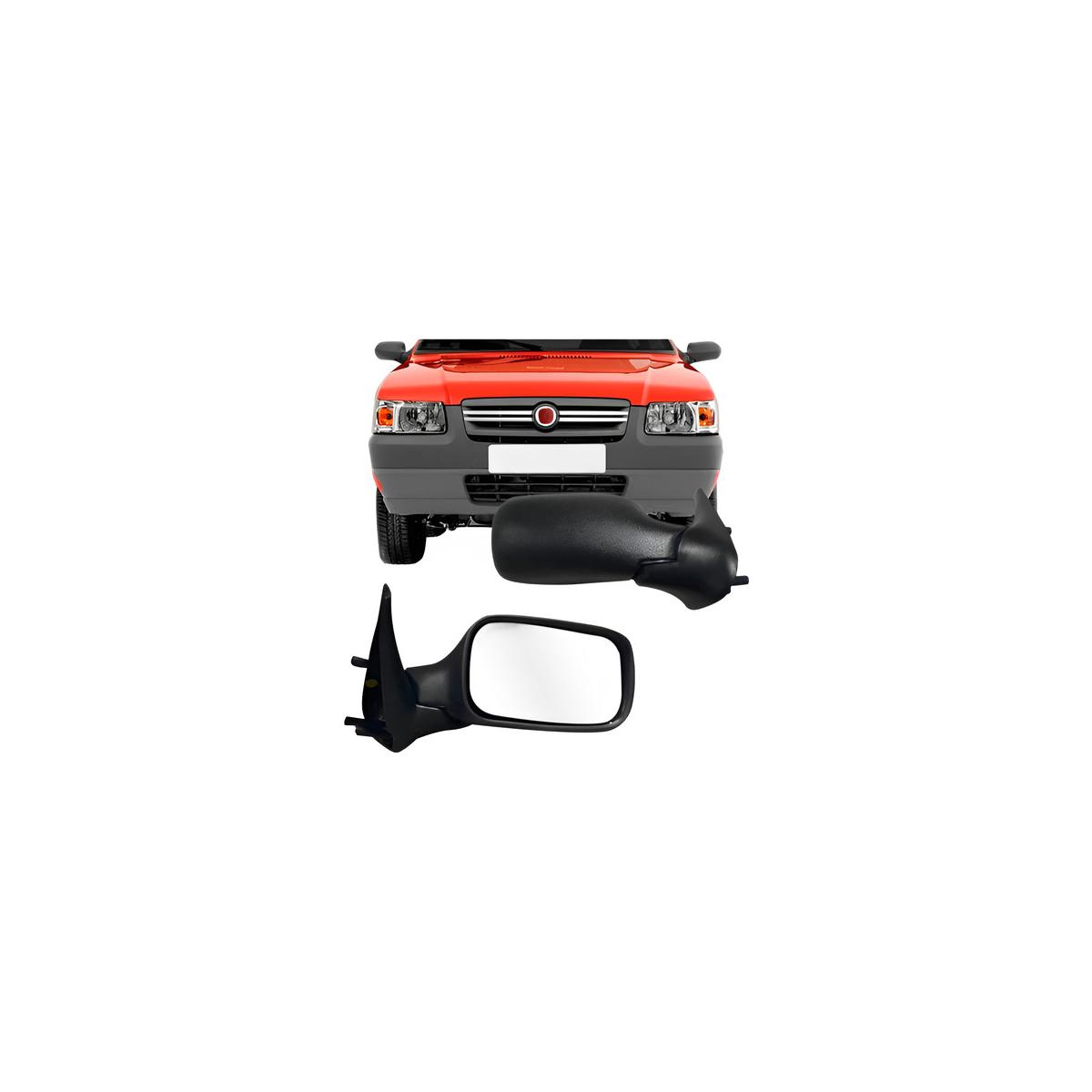 ESPELHO RETROVISOR ESQUERDO UNO 2004 A 2013 (RFRX419)