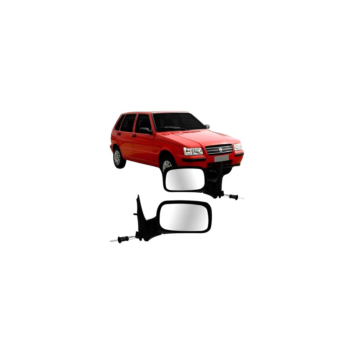 ESPELHO RETROVISOR DIREITO UNO 2001 A 2004 (RFRX420)