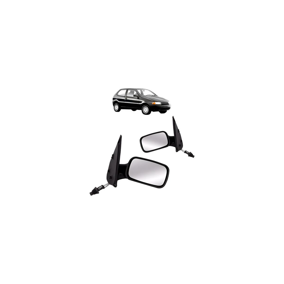 ESPELHO RETROVISOR ESQUERDO PALIO 1996 A 2000 (RFRX429)