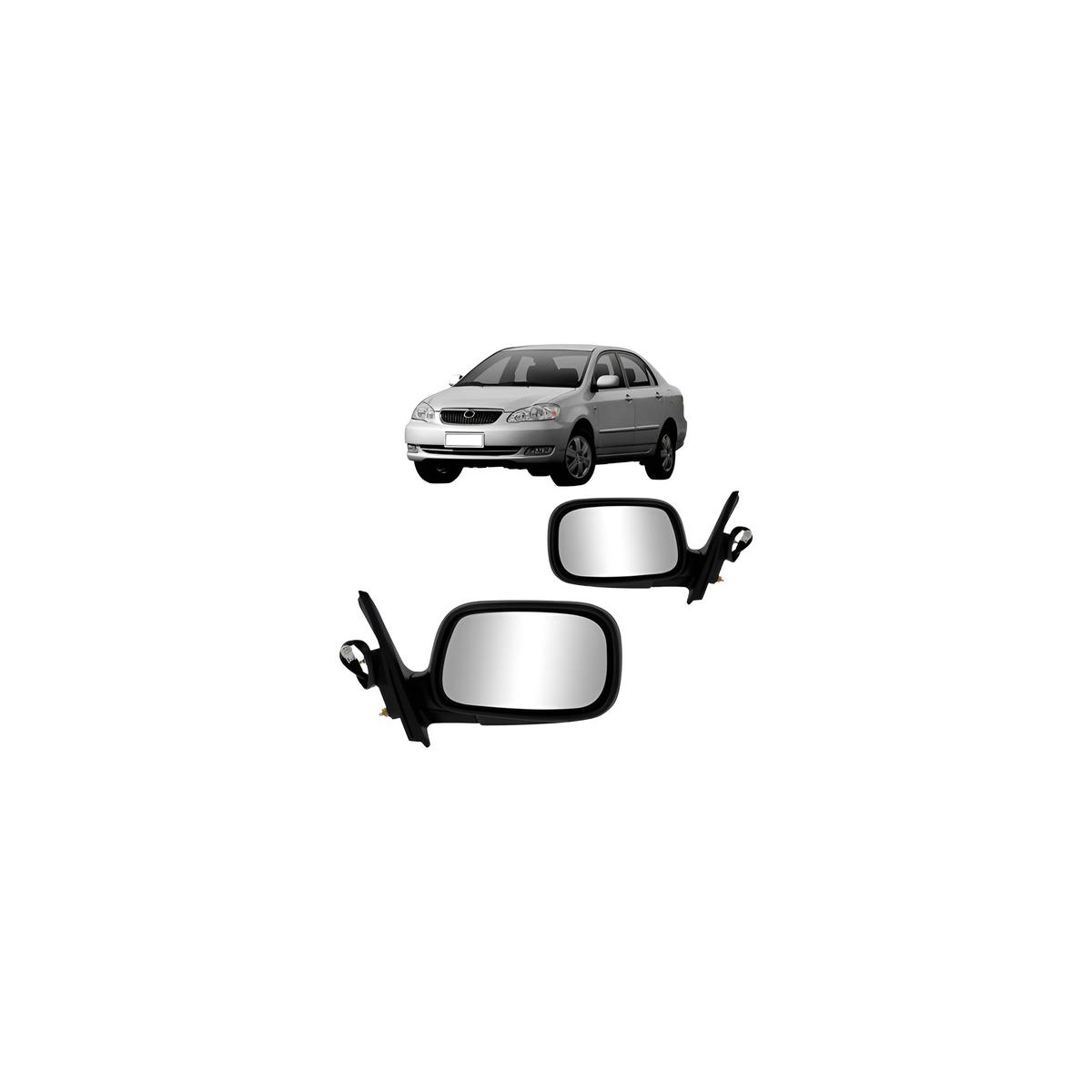 ESPELHO RETROVISOR ESQUERDO COROLLA 2003 A 2007 (RFRX717)
