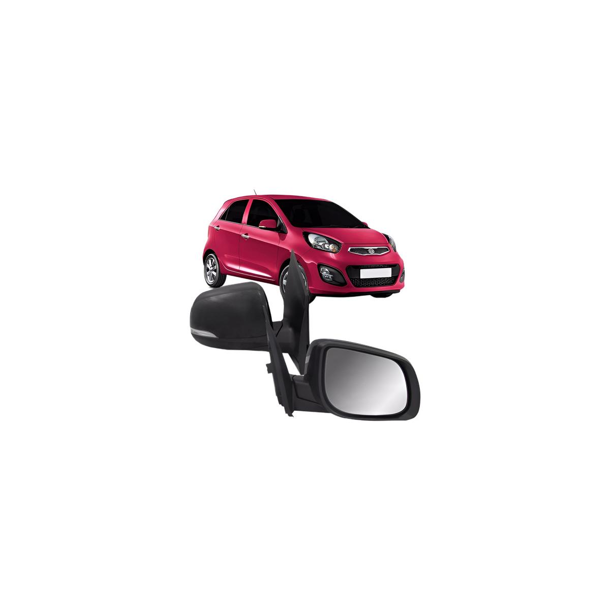 ESPELHO RETROVISOR EXTERNO DIREITO PICANTO 2012 A 2015 (RF23518)