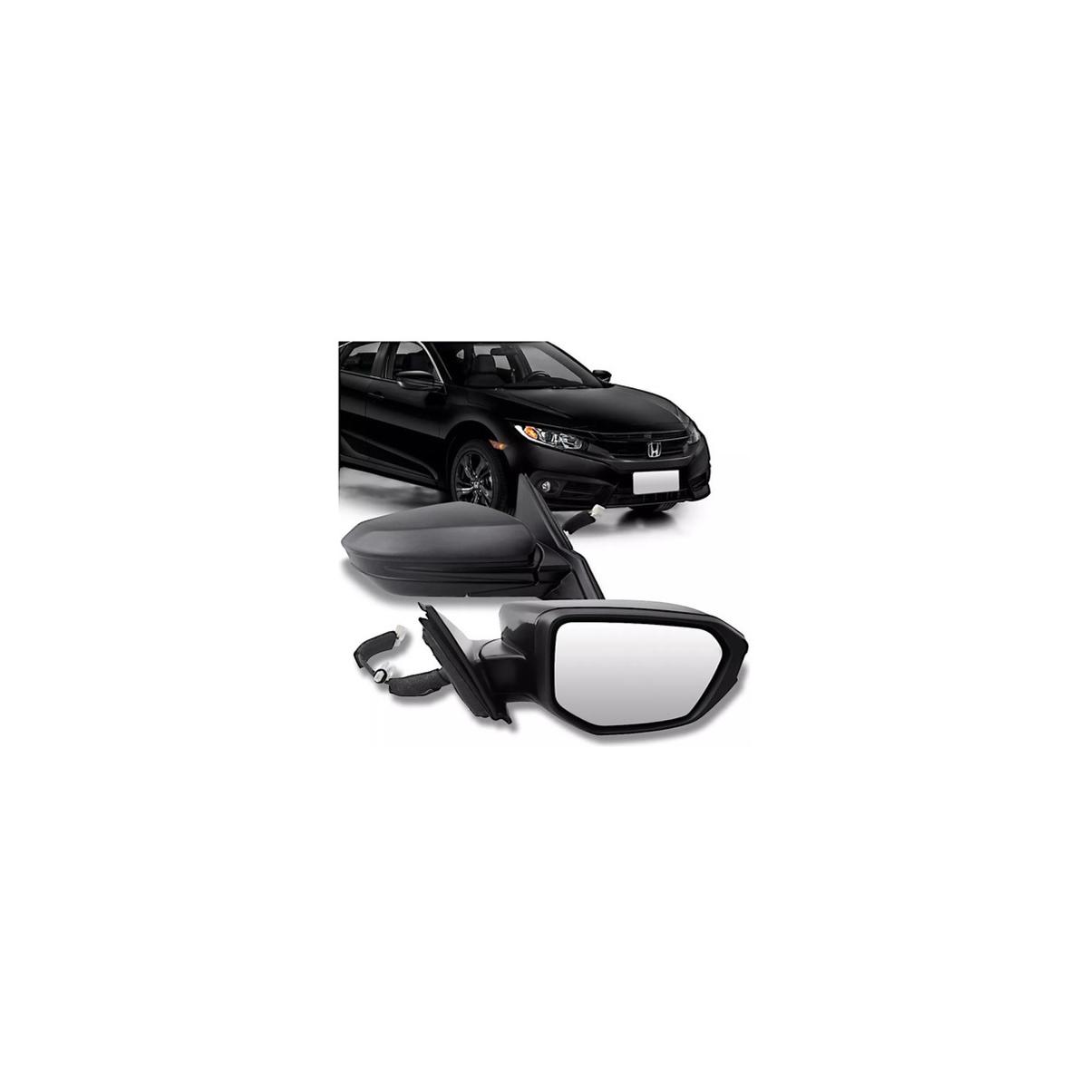 ESPELHO RETROVISOR EXTERNO DIREITO CIVIC 2017 A 2021 (RF25600)