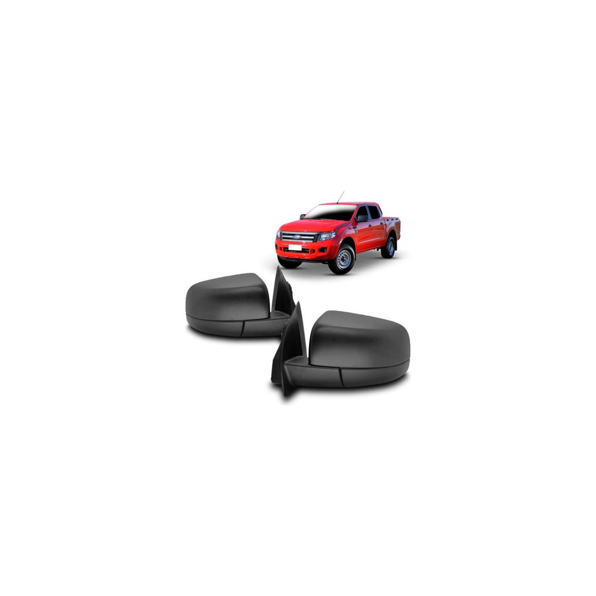 ESPELHO RETROVISOR EXTERNO ESQUERDO RANGER 2013 A 2023 (RF26755)