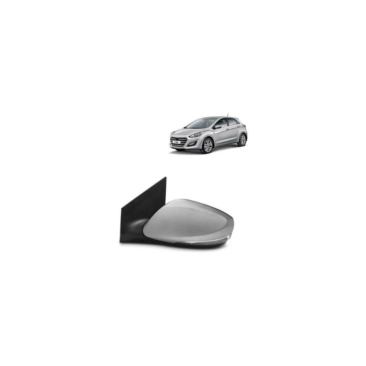 ESPELHO RETROVISOR EXTERNO ESQUERDO I30 2013 A 2016 (RF28725)