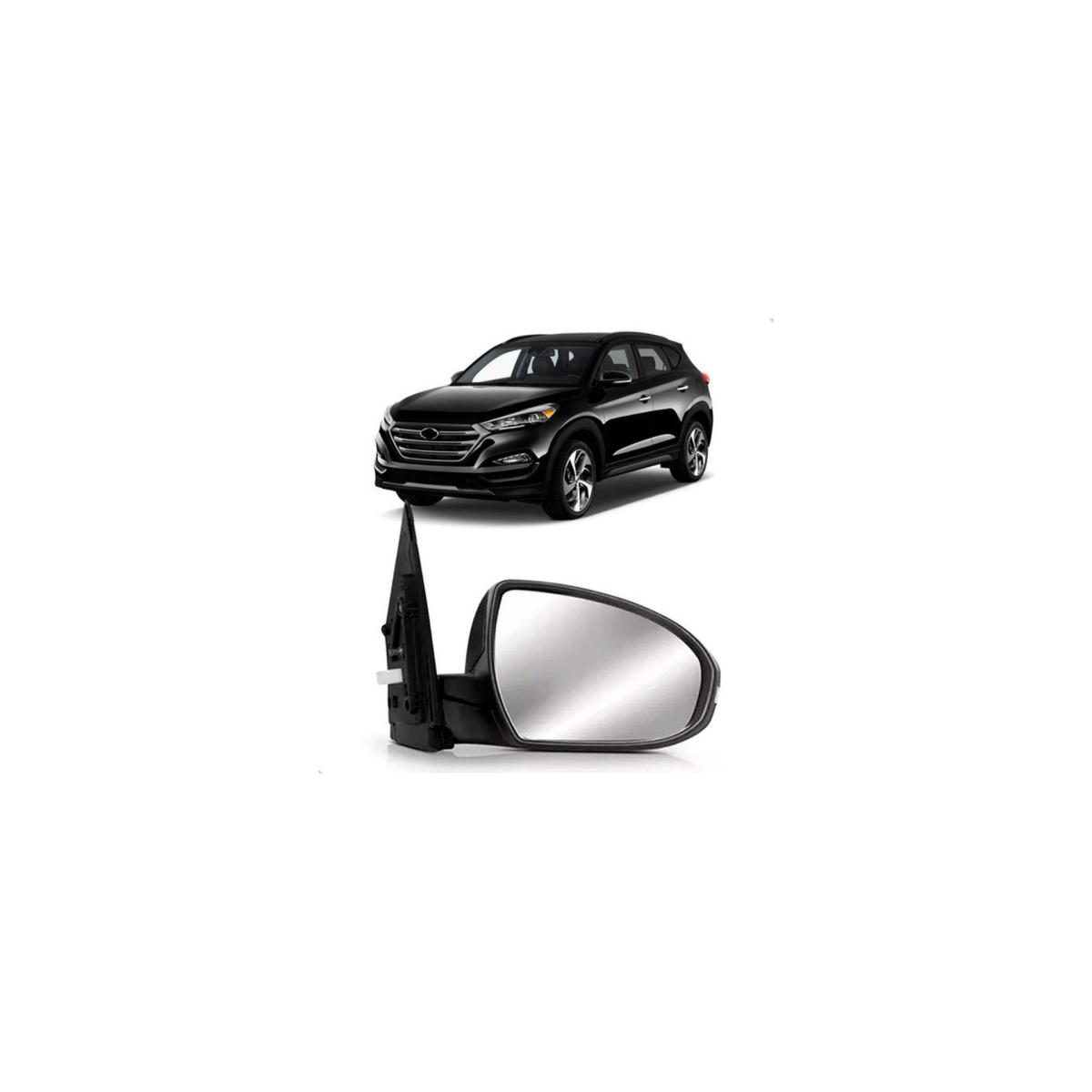 ESPELHO RETROVISOR EXTERNO ESQUERDO TUCSON 2017 A 2024 (RF33607)