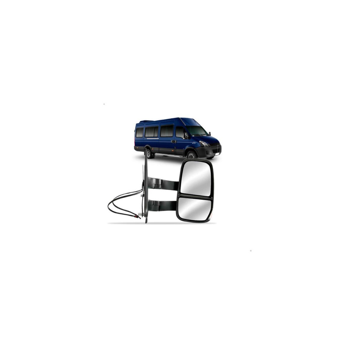 ESPELHO RETROVISOR EXTERNO DIREITO IVECO 2008 A 2020 (RF33936)