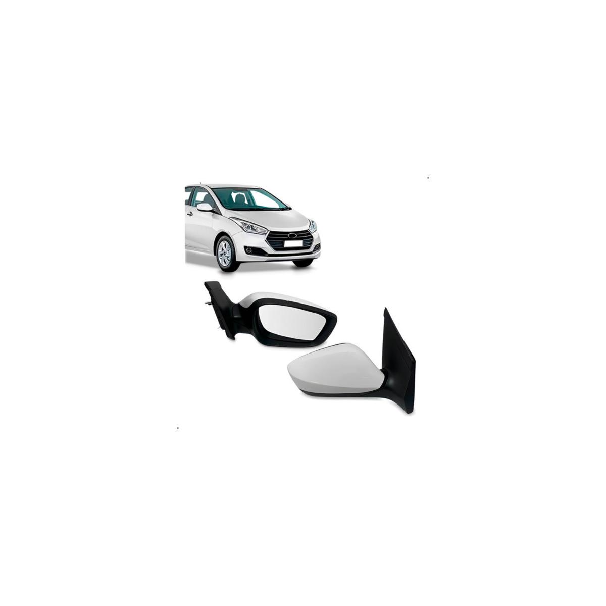ESPELHO RETROVISOR EXTERNO ESQUERDO HB20 2012 A 2019 (RF34253)