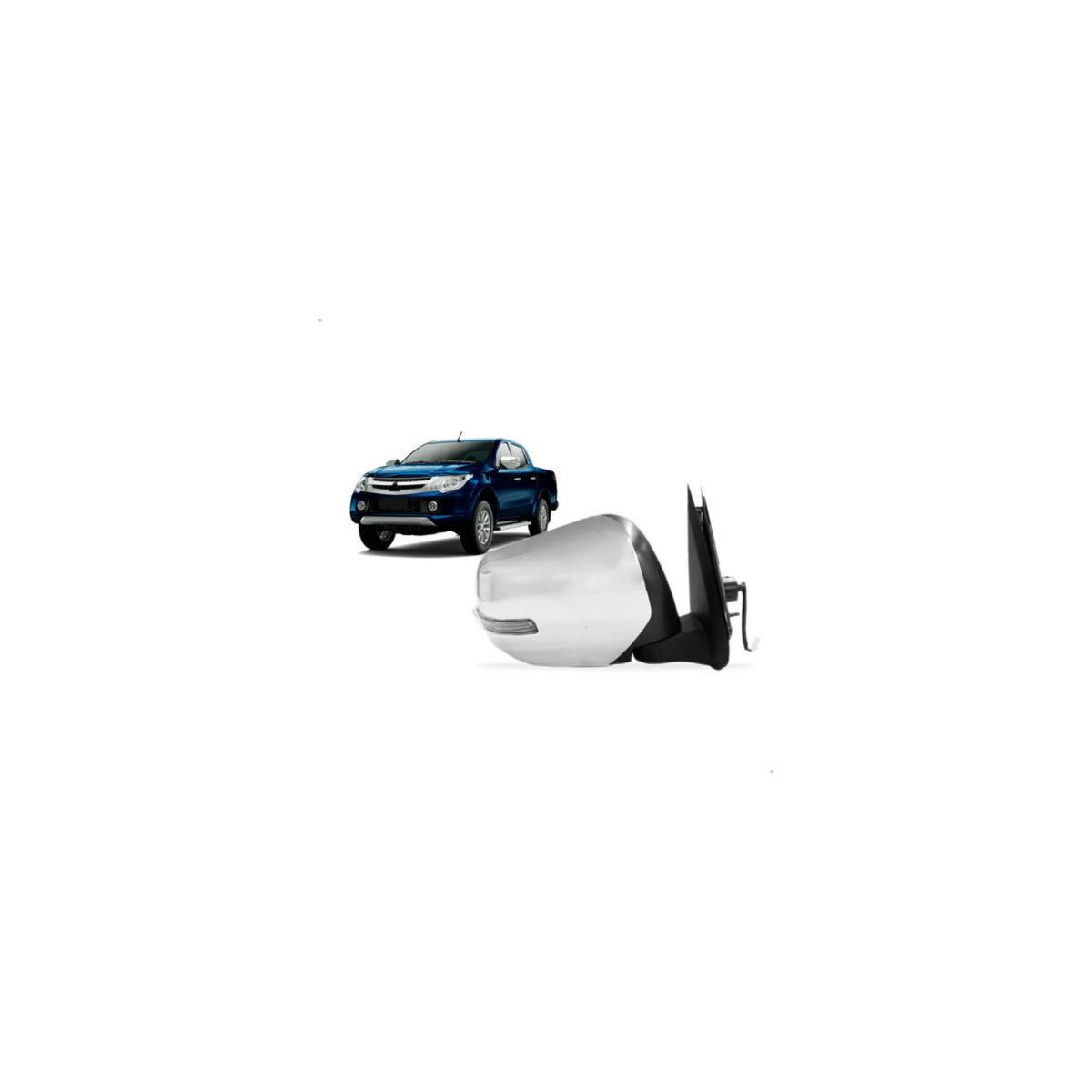 ESPELHO RETROVISOR EXTERNO ESQUERDO TRITON 2017 A 2019 (RF34265)