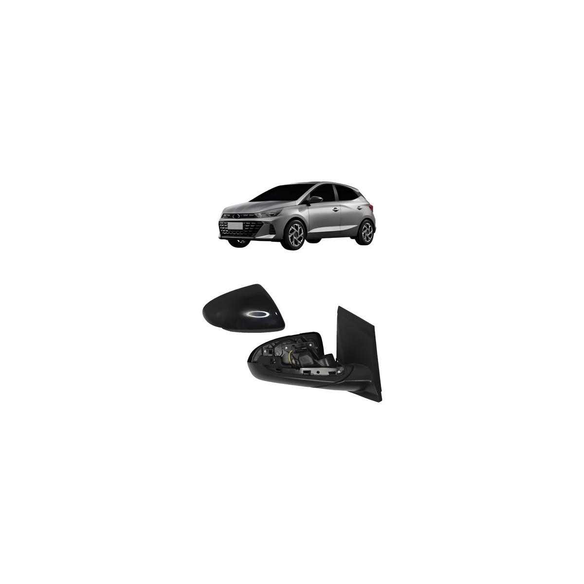 ESPELHO RETROVISOR EXTERNO DIREITO HB20 2023 A 2025 (RF34872)