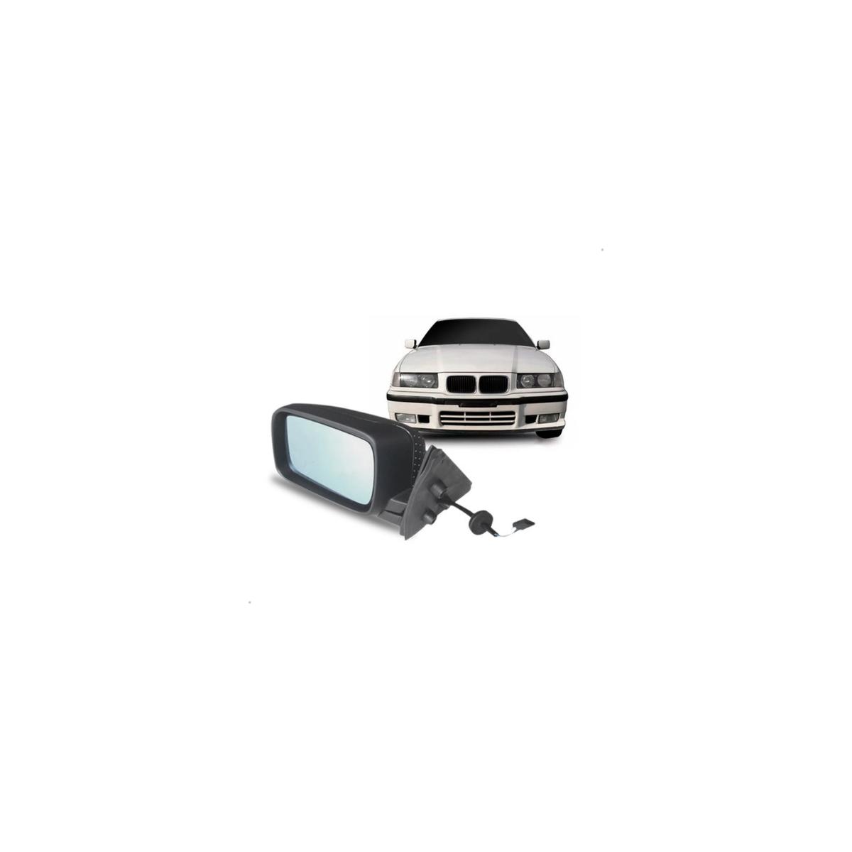 ESPELHO RETROVISOR EXTERNO ESQUERDO S3 1991 A 1998 (RFRF229)