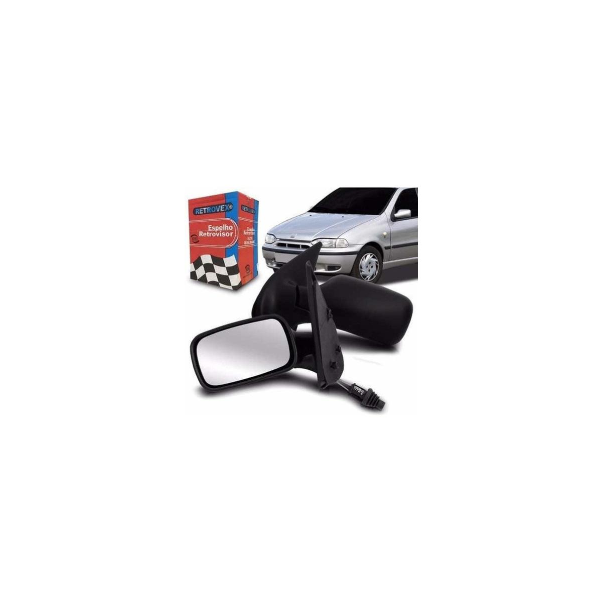 ESPELHO RETROVISOR EXTERNO DIREITO PALIO 1996 A 2000 (RFRX424)