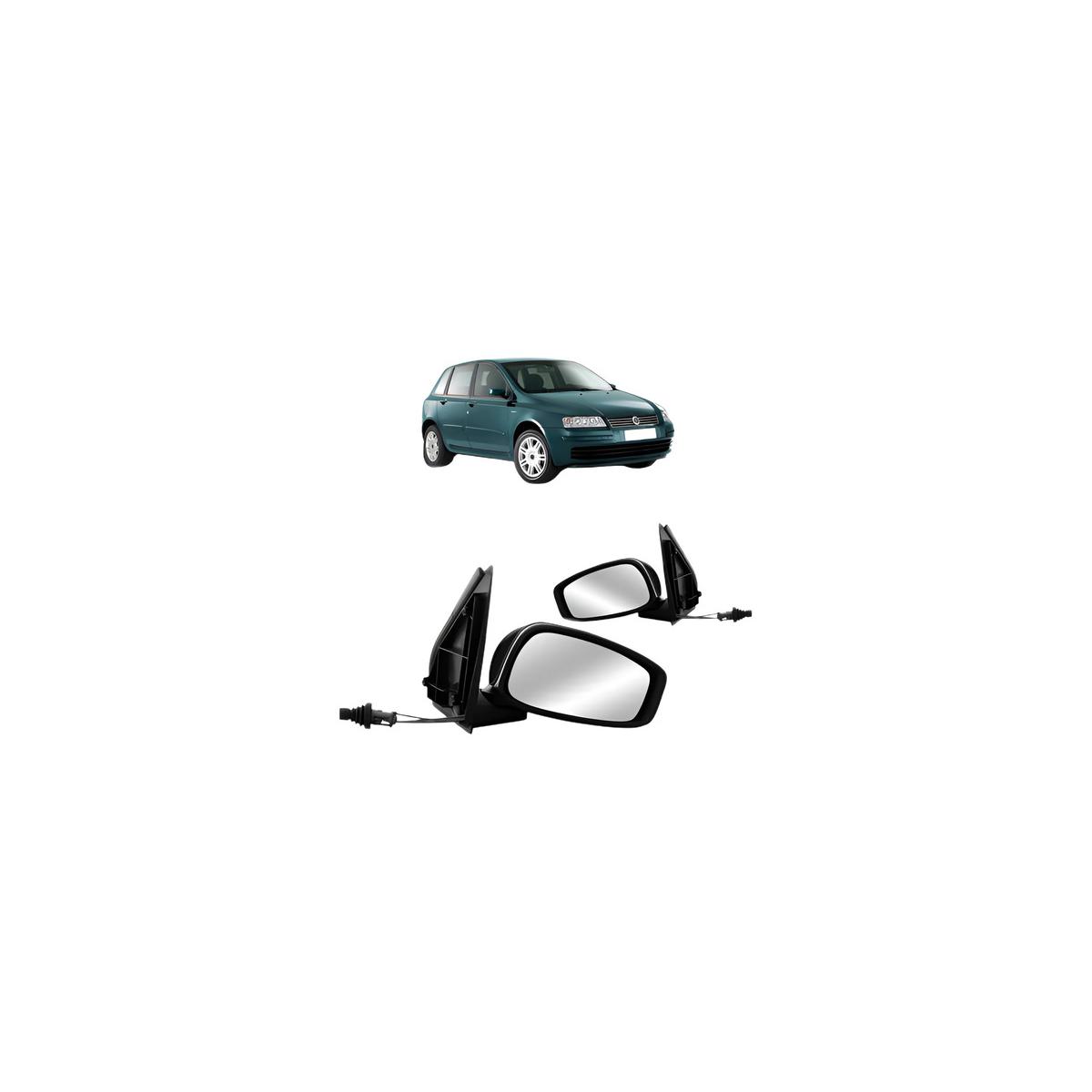 ESPELHO RETROVISOR EXTERNO ESQUERDO STILO 2003 A 2007 (RFRX473)