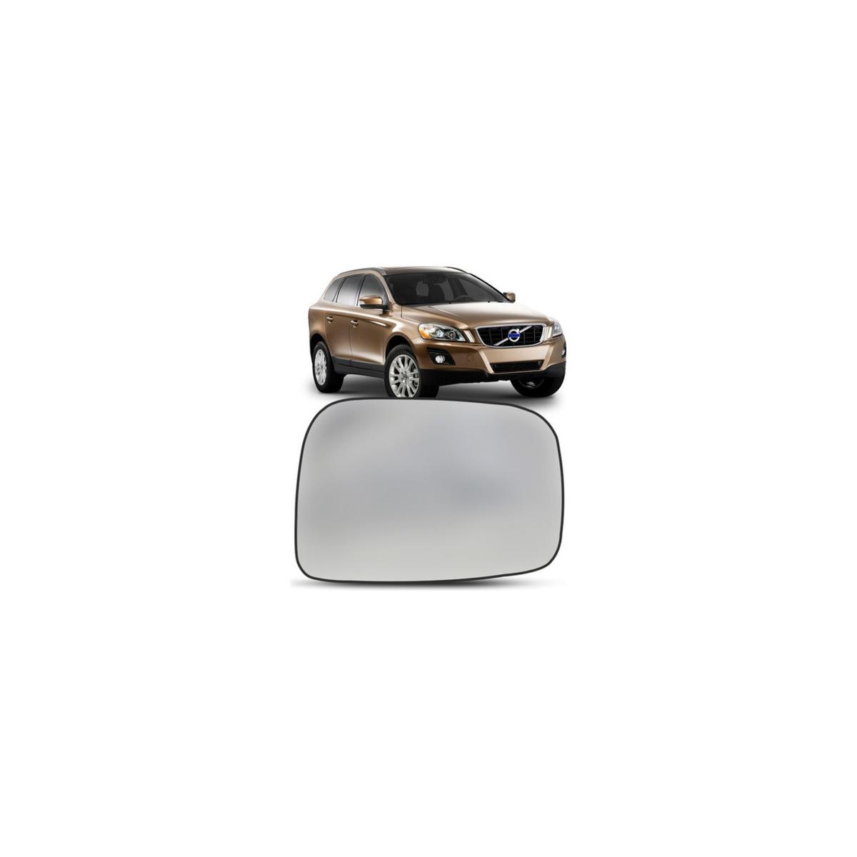 LENTE ESPELHO RETROVISOR COM BASE ASFERICO C/AQUEC LD (RF25628)