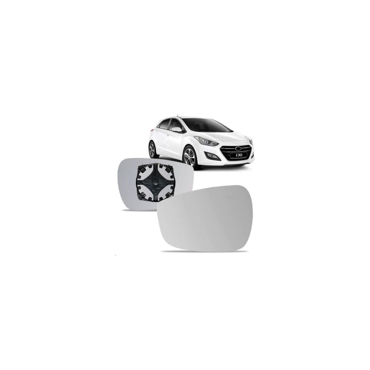 LENTE ESPELHO RETROVISOR COM BASE I30 13/16 LE (RF33401)