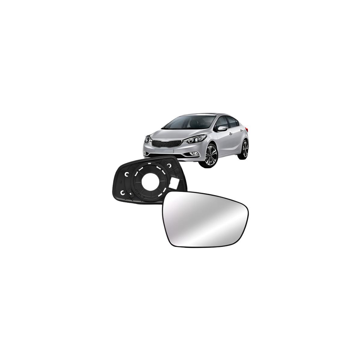 LENTE ESPELHO RETROVISOR COM BASE CERATO 14/19 LE (RF33407)