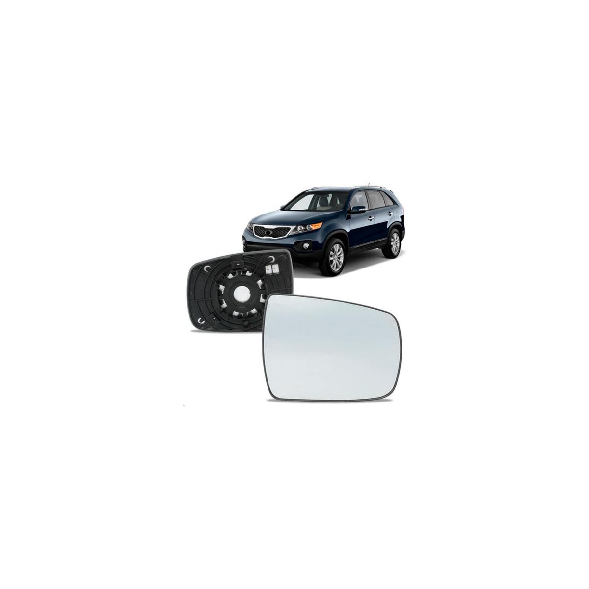 LENTE RETROVISOR ESQUERDO SORENTO 2011 A 2020 SEM BASE (RF33415-0910.0068.0537)
