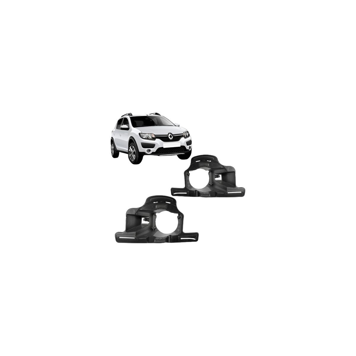 SUPORTE FAROL MILHA AUXILIAR ESQUERDO SANDERO STEPWAY 2015 A 2019 (RF24871)