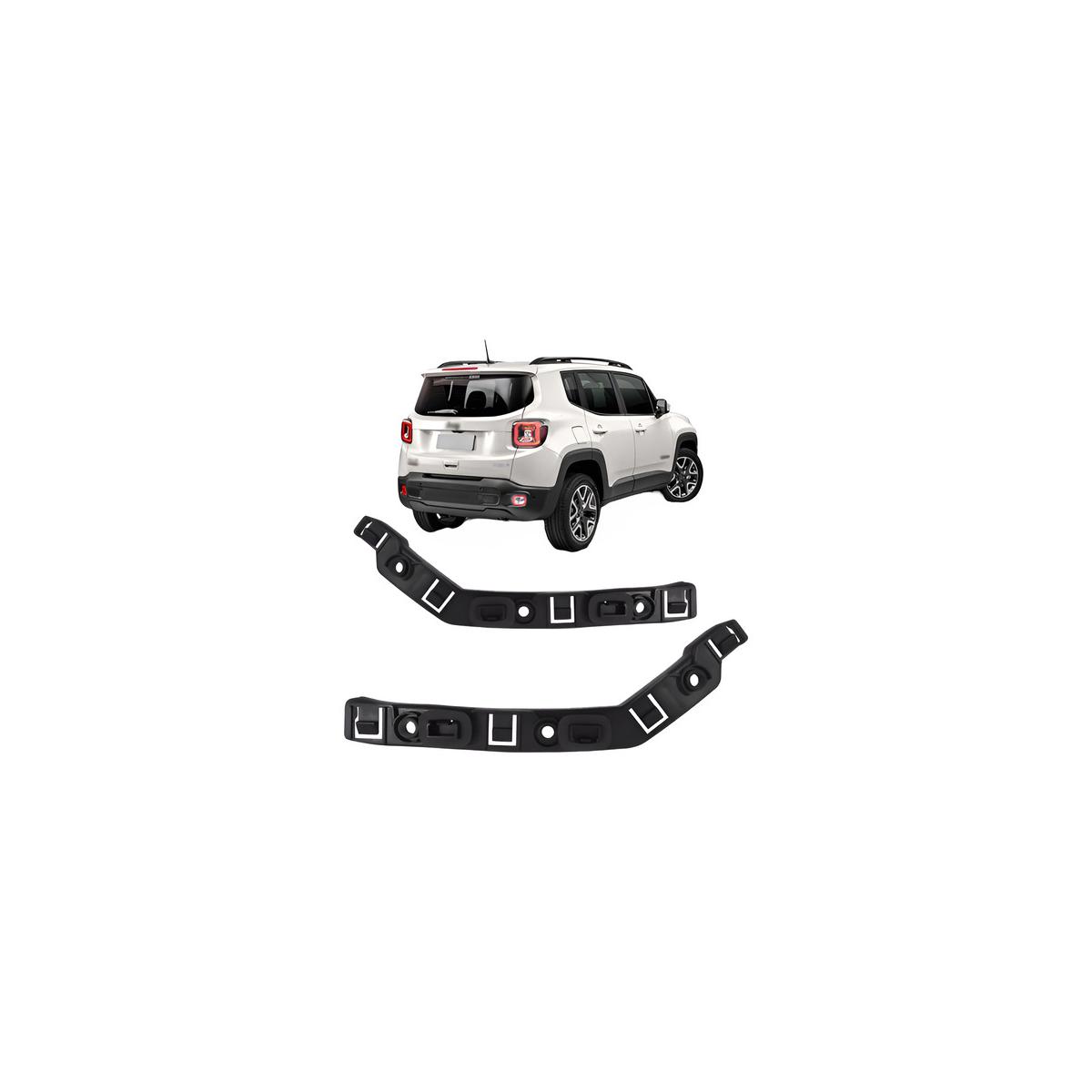 SUPORTE GUIA PARACHOQUE TRASEIRO ESQUERDO RENEGADE 2015 A 2018 (RF33115)