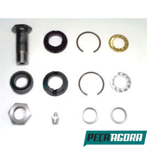 REPARO COM ROTULA ESTABILIZADOR DIANTEIRO MERCEDES 1313 1513 (3603200041A)