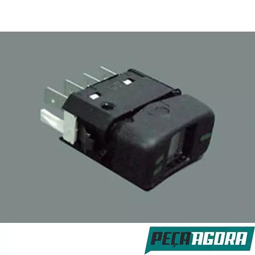 INTERRUPTOR TECLA FAROL F MOTOR PRETO 12 V MB MB (6885457814K)