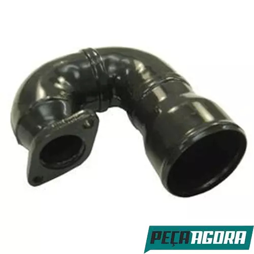 COTOVELO TURBINA CHAPA COM FLANGE CURVO MERCEDES BENZ OM352A (3761407203)
