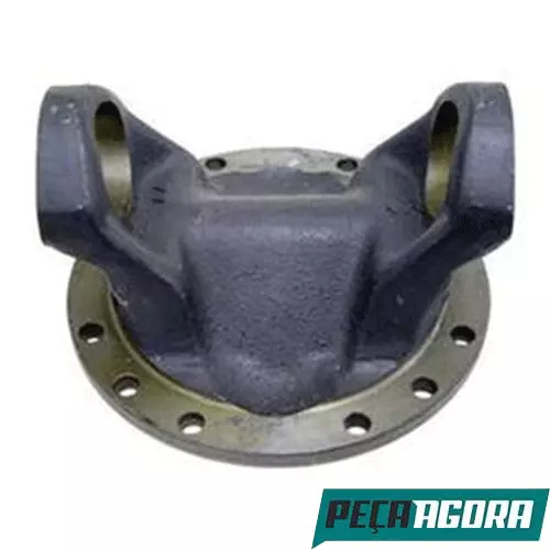 FLANGE CARDAN DE ORELHA 12 FUROS VOLVO N10 N12 NL10 PARA SCANIA R112 T112 T113 (