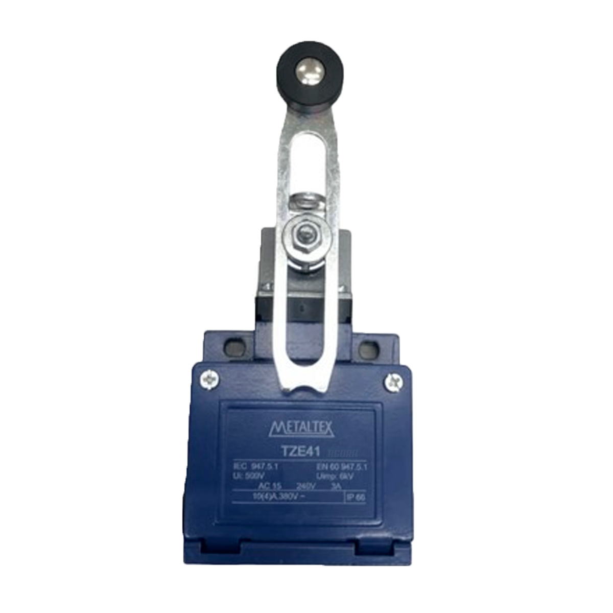 CHAVE FIM CURSO ATUADOR ROLETE AJUSTAVEL 1NA 1NF (IP66 TZE41)