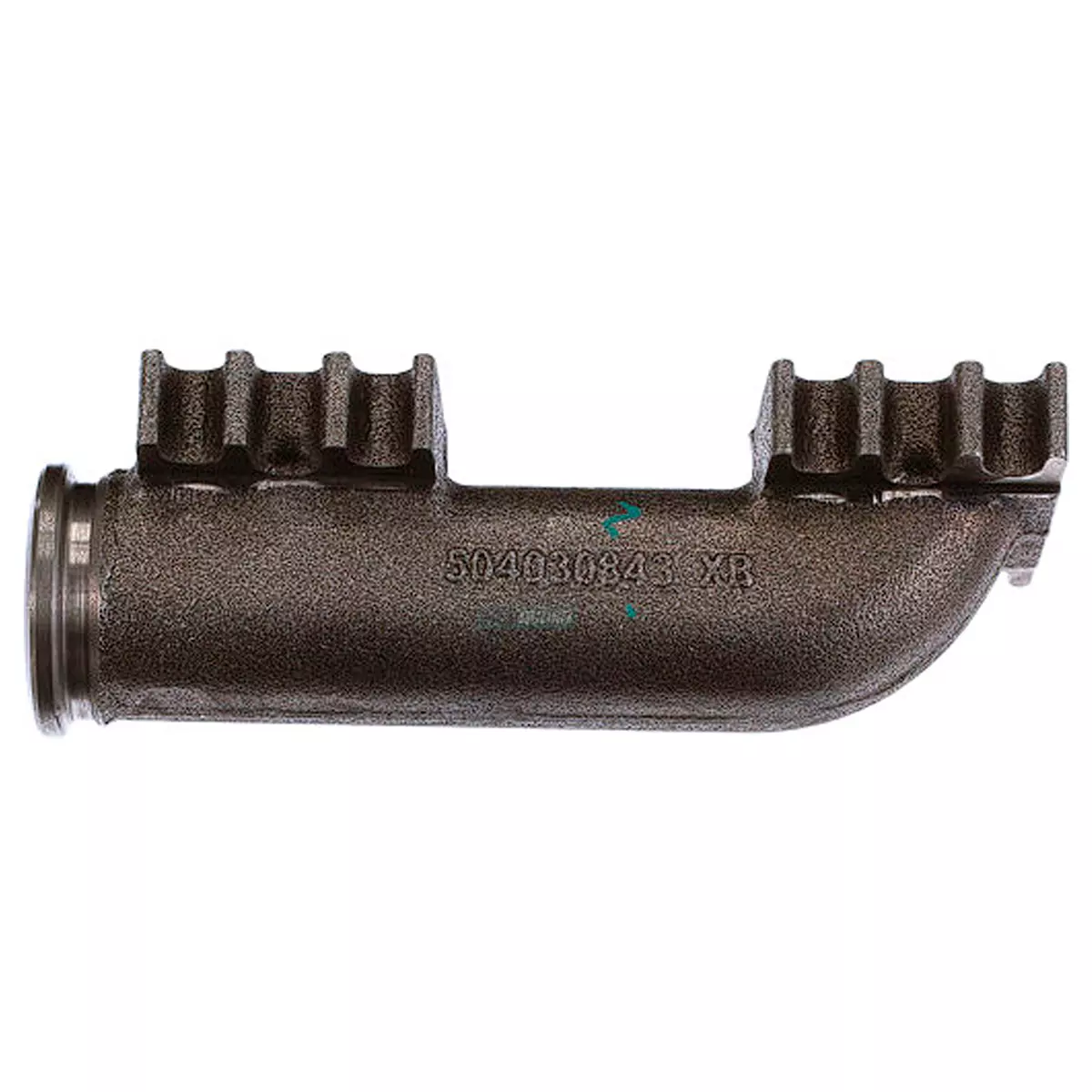 COLETOR ESCAPE LATERAL IVECO CURSOR EUROCARGO EUROTECH (504030843-E16)