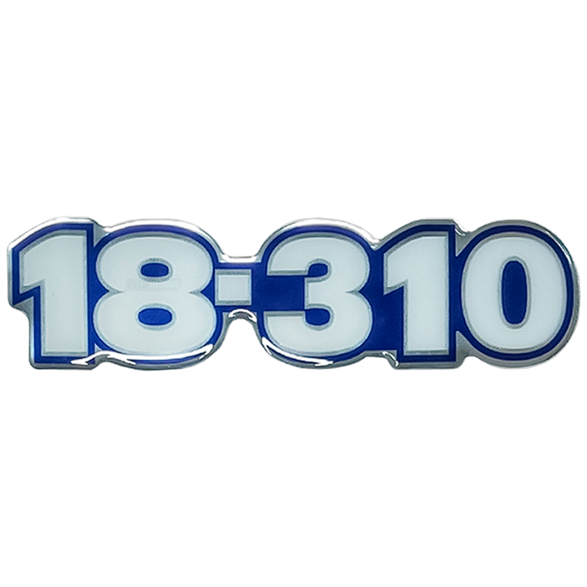 EMBLEMA COLANTE FRONTAL RESINADO 18-310 AZUL VW 18310 (2T08544311-PTO1956F)