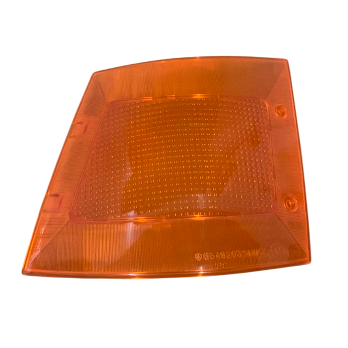 LENTE SETA PISCA ESQUERDA AMARELA MB O400 ONIBUS MERCEDES BENZ (6648263543)