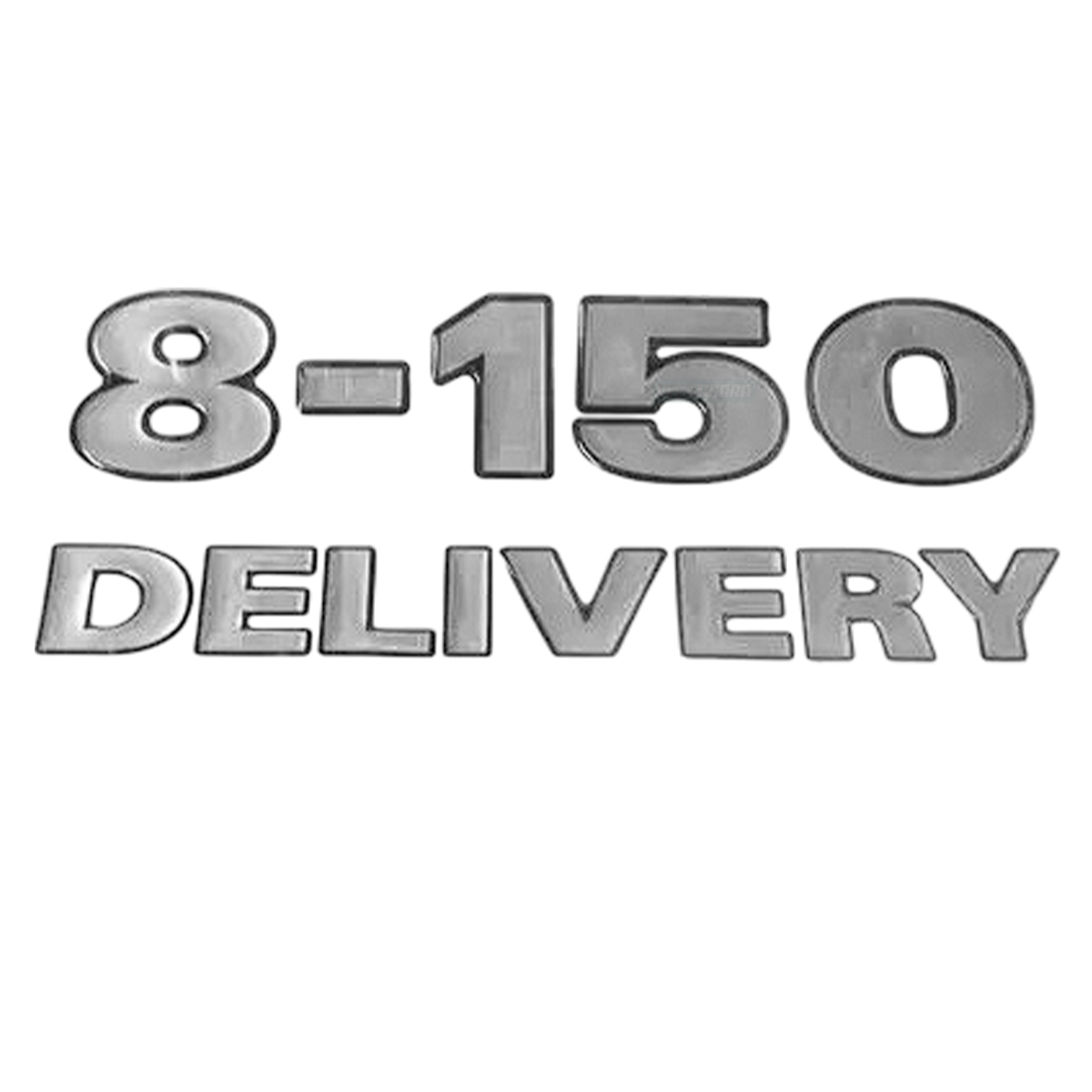EMBLEMA LATERAL RESINADO 8-150 DELIVERY VW 8150 DELIVERY UNITÁRIO (2P0854691L-P