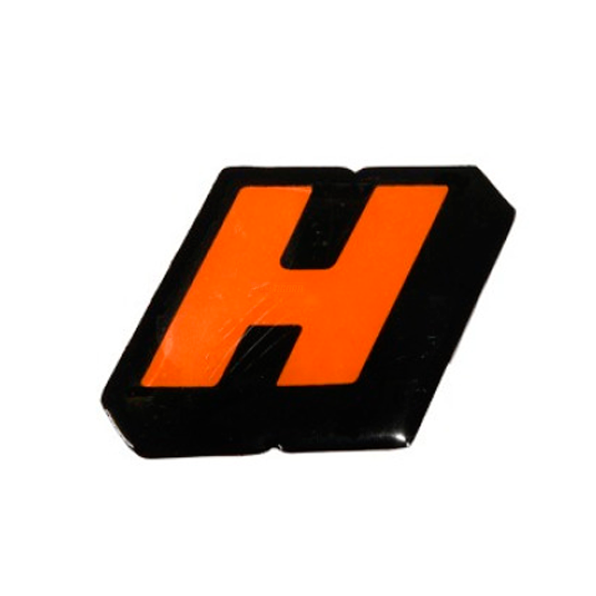 EMBLEMA LATERAL RESINADO H LARANJA VW TODOS COM H (2RG853687L-PTO1980U)