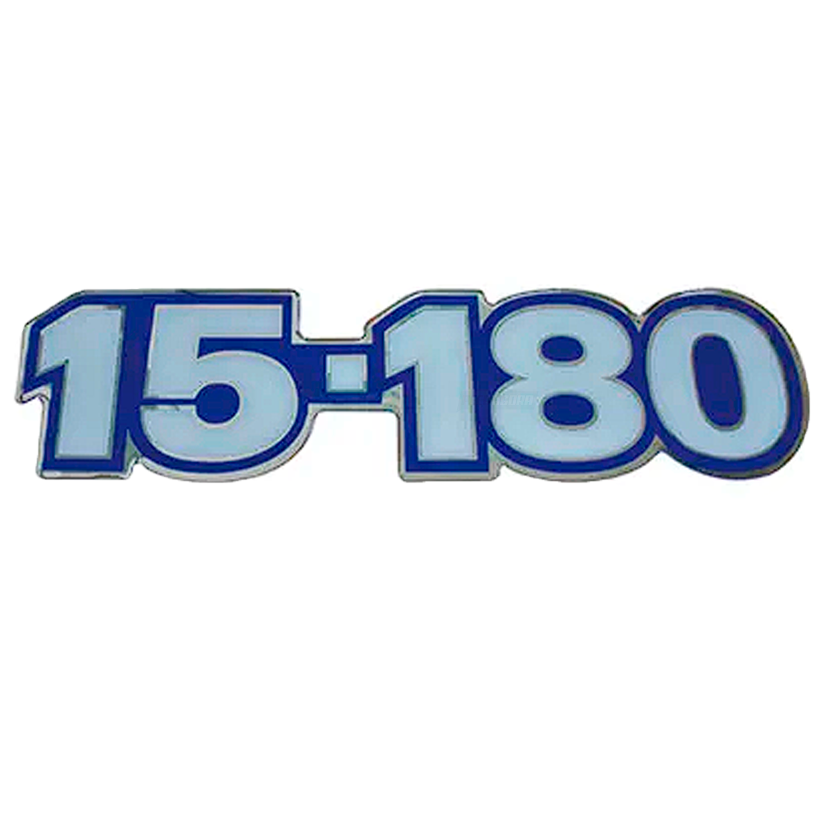 EMBLEMA LATERAL RESINADO 15-180 AZUL VW 15180 COLANTE (2VL853687A-PTO1656U)
