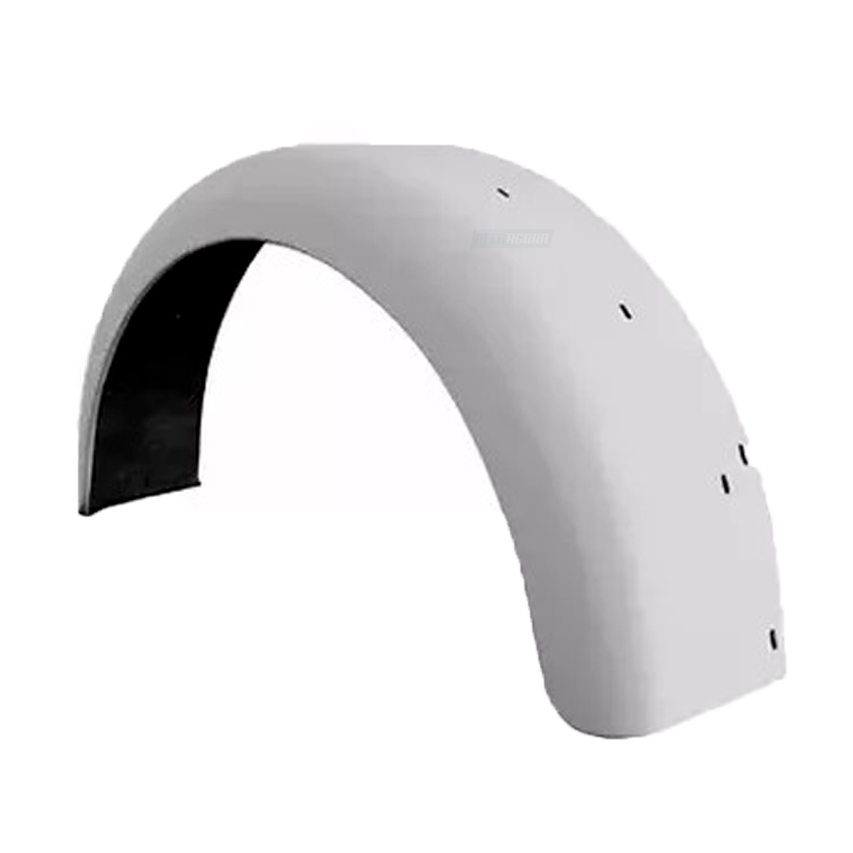 PARALAMA DIANTEIRO DIREITO FIBRA MB 1113 1313 1518 2013 BRANCO  (3448800106-3448