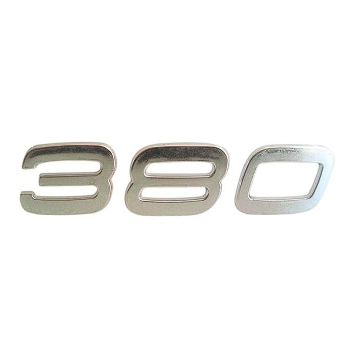 EMBLEMA LATERAL 380 CROMADO VOLVO FH 380 2004 ATE 2009 (V6087CR)