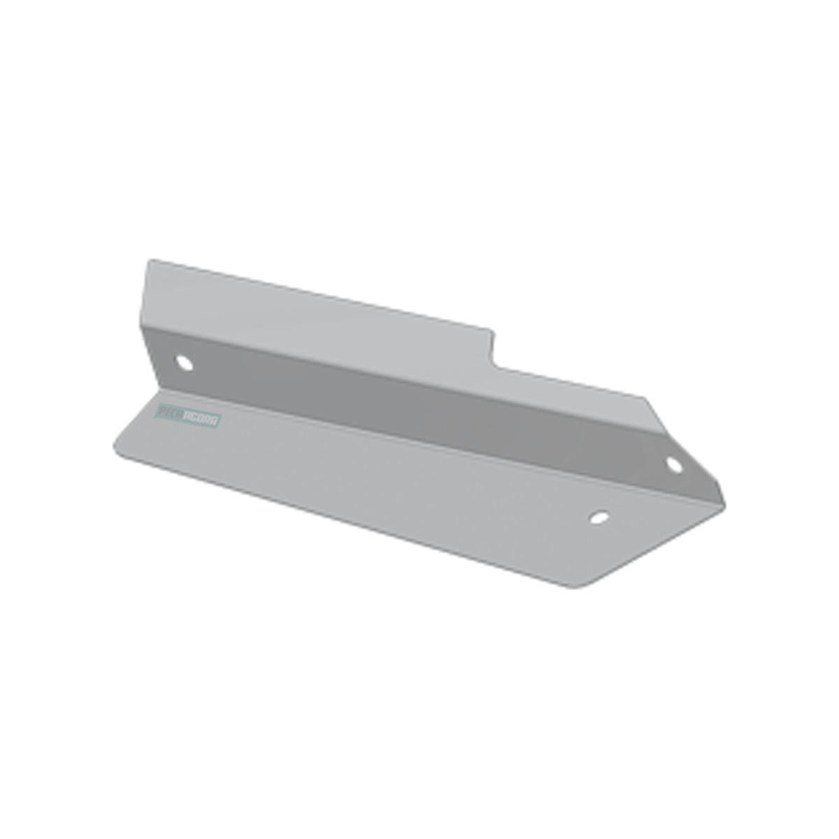 CHAPA RADIADOR ESQUERDA SCANIA T124 (1392487-F2174A)