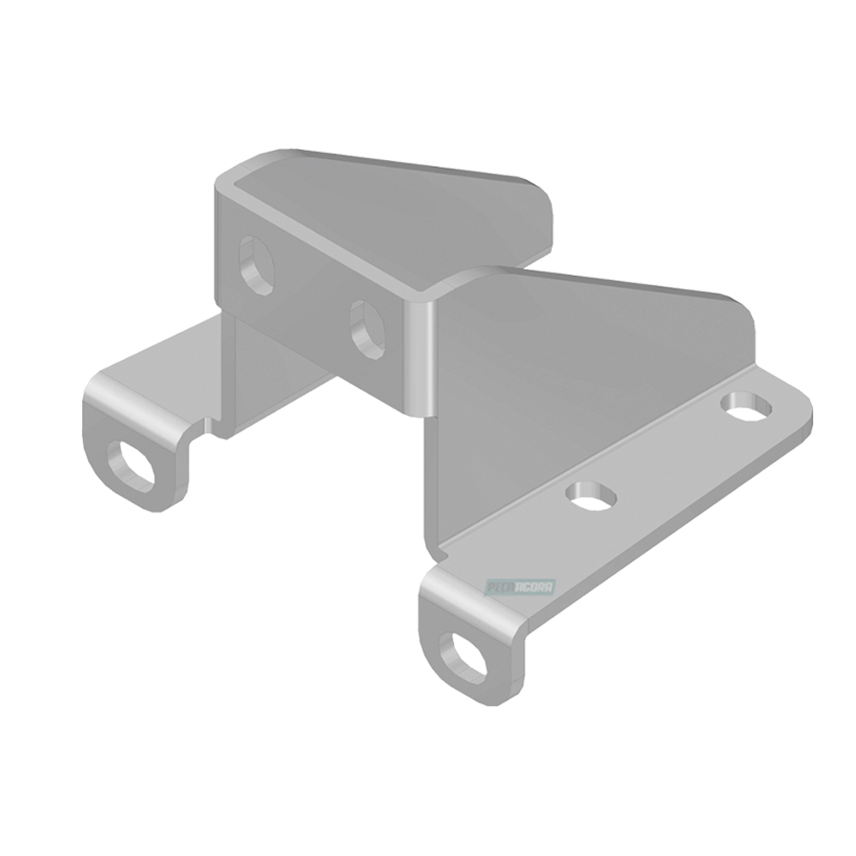 SUPORTE SUSTENTACAO PARALAMA TRASEIRO SUSPENCAO AR SCANIA SERIE 5 (1854878-F2179