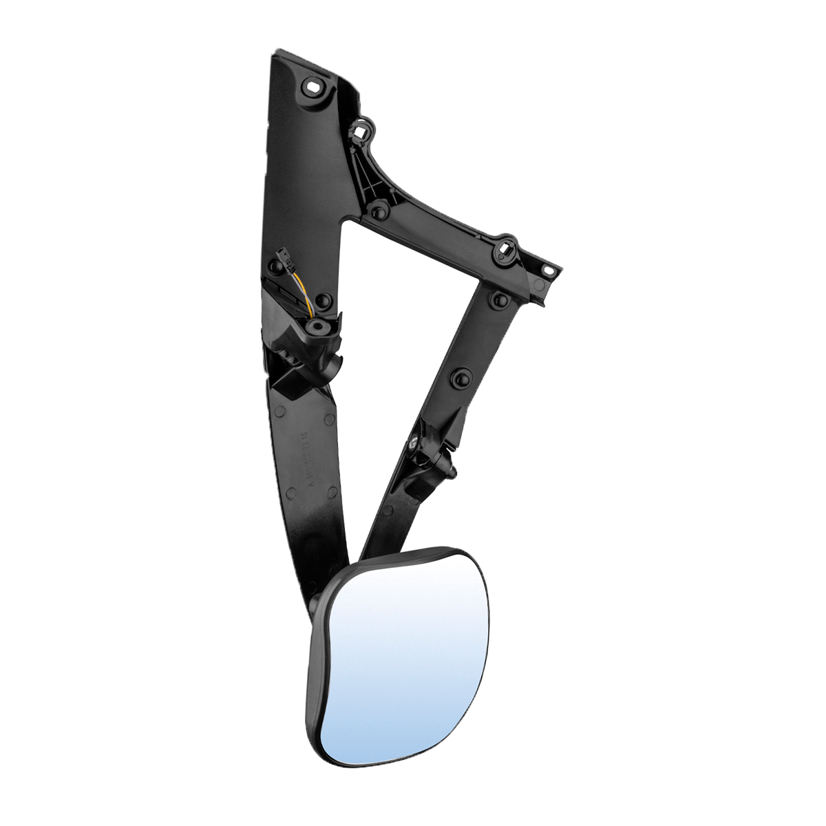 RETROVISOR AUXILIAR FRONTAL COM DESEMBACADOR MB AXOR FORA ESTRADA E TETO ALTO (9