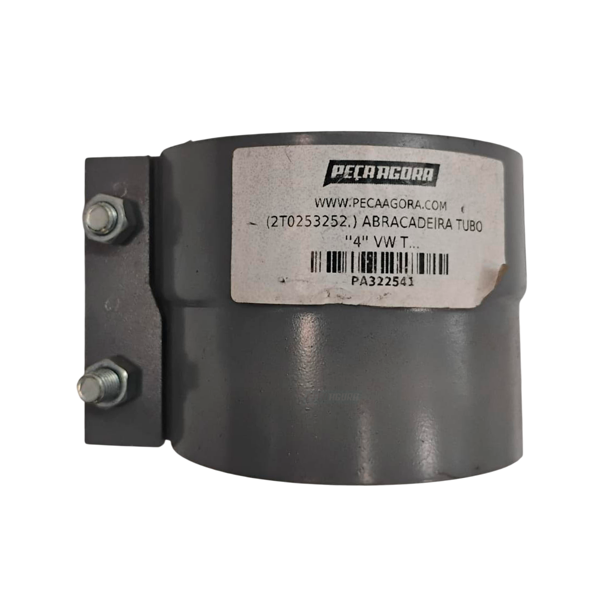 ABRACADEIRA ESCAPAMENTO TUBO 4 POL VW TITAN TRACTOR 18310 EURO 3 (2T0253252.)