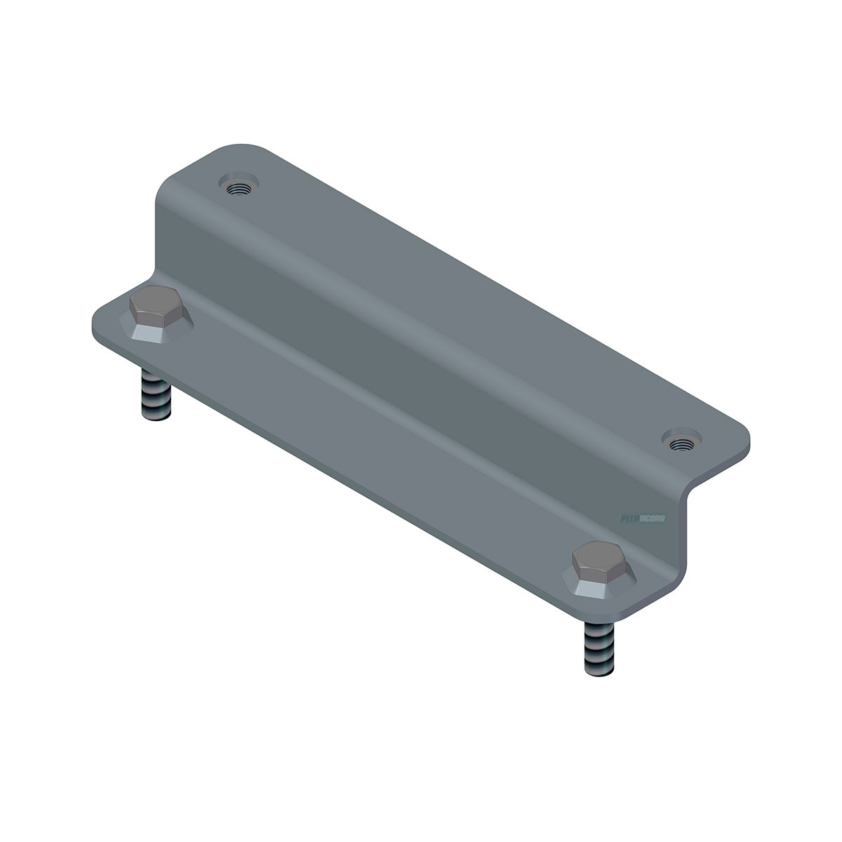 SUPORTE FIXACAO PARALAMA CENTRAL DIREITO MB ACTROS 2020... (9615200830-F3477)