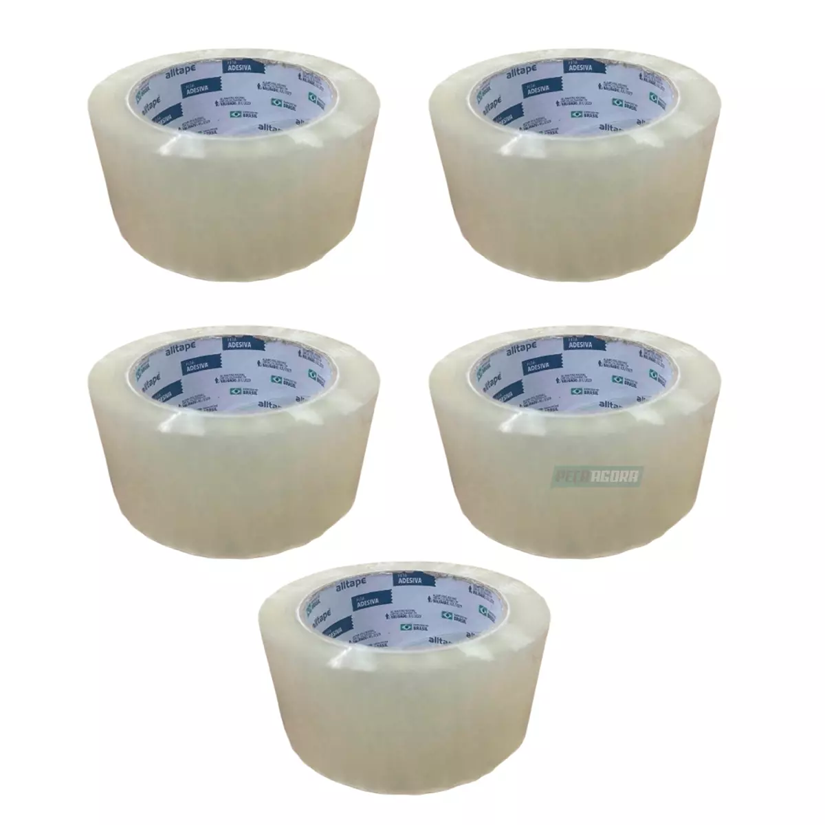 CAIXA 5 FITA PP ALLTAPE TR 48MMX100M SK280 (CX.PR011740012**5)
