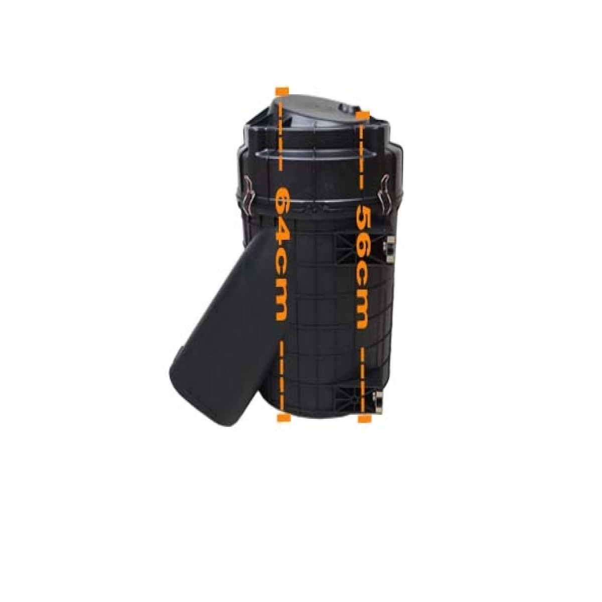 CORPO FILTRO AR C/ TAMPA ALTA 56/64CM (1335673-)