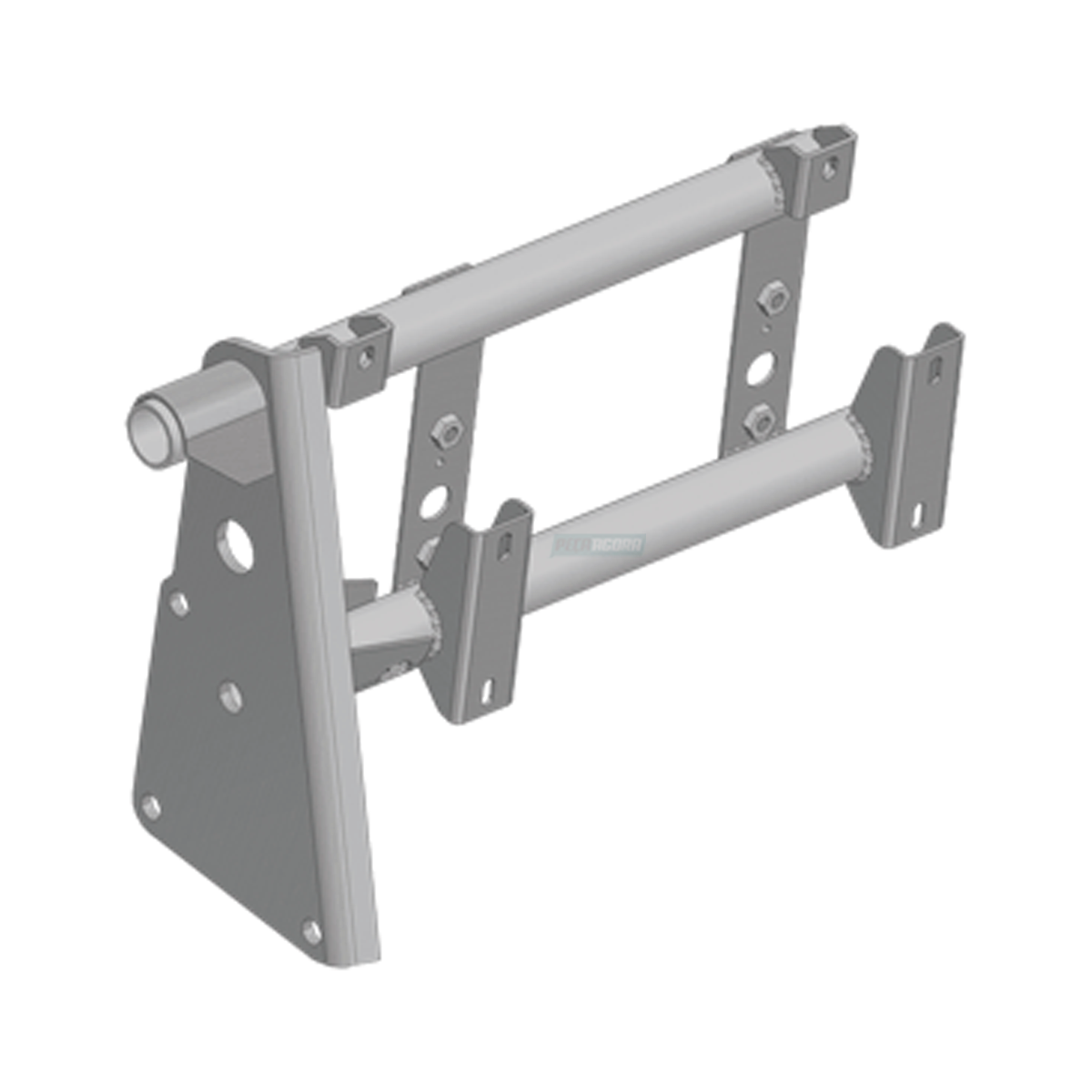 SUPORTE PARALAMA TRASEIRO DIREITO VW 25320/25370/19320/19370 (2V2803136-F6403)